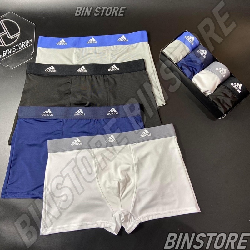 Quần sịp đùi nam,quần lót nam boxer thun lạnh cao cấp adidas vải mềm mịn thoáng khí kháng khuẩn