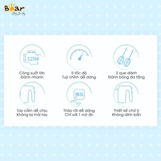 Máy đánh trứng Bear DDQ-B02P5