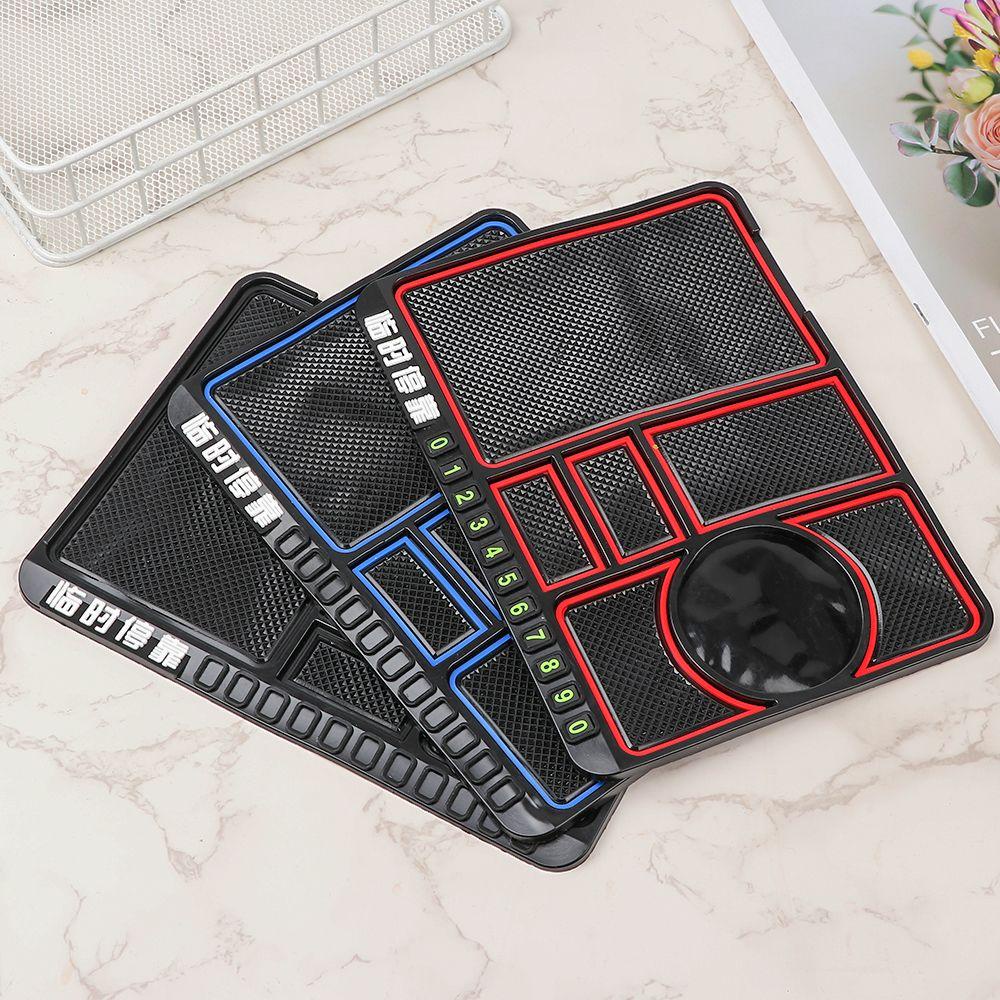 WTTLE Giá Đỡ Điện Thoại / Thẻ / Tiền Xu Bằng PVC Chống Trượt Có Thể Giặt Sạch