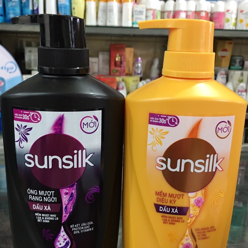 Dầu xả tóc Sunsilk 640g đủ màu