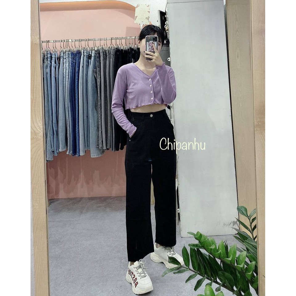 QUẦN JEAN SUÔNG 3 MÀU QB6881