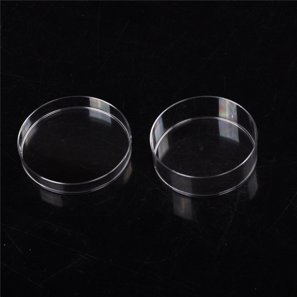 Bộ 10 Đĩa Nhựa Petri Có Nắp Kích Thước