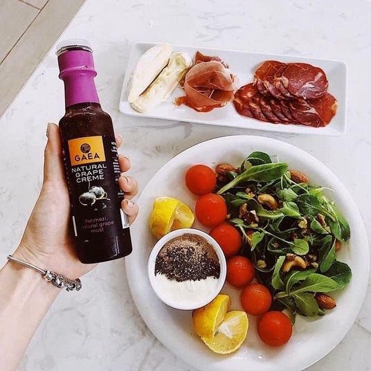 Nước sốt nho/balsamic mật ong nhãn hiệu GAEA 200ml