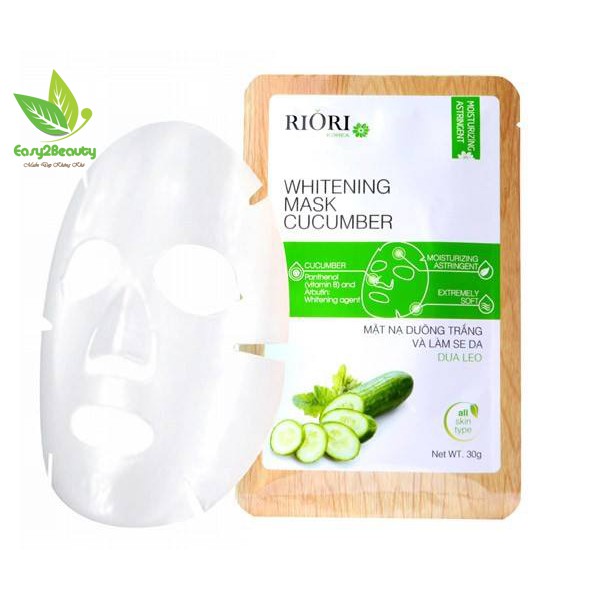 [CHÍNH HÃNG] MẶT NẠ GIẤY RIORI CELLULOSE MASK