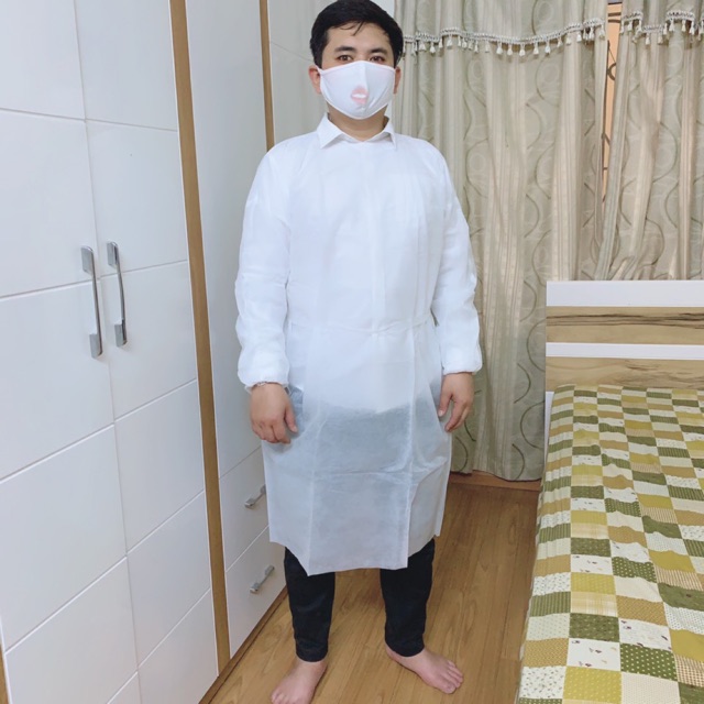 Áo choàng y tế dùng 1 lần