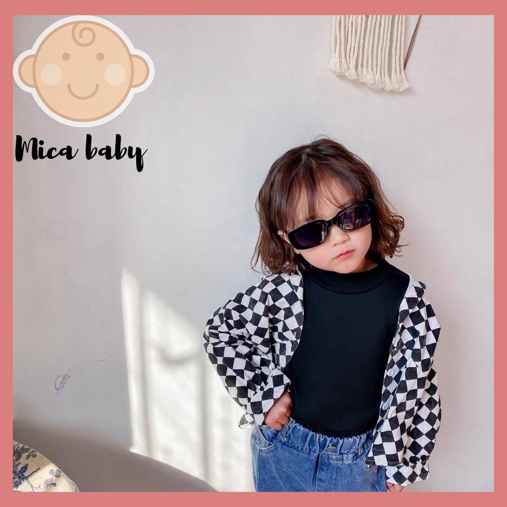 Kính râm thời trang cho bé hình chữ nhật Mica baby K03