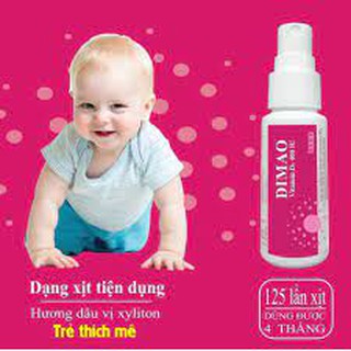 Dimao - vitamin d3 dạng xịt 400iu, hàng nhập khẩu châu âu - ảnh sản phẩm 1