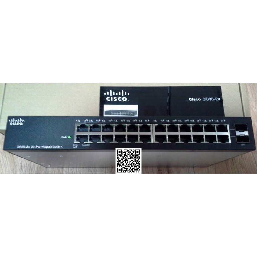 Thiết bị chuyển mạch Switch CISCO SG95-24 24-port tốc độ 1G mỗi port 1052