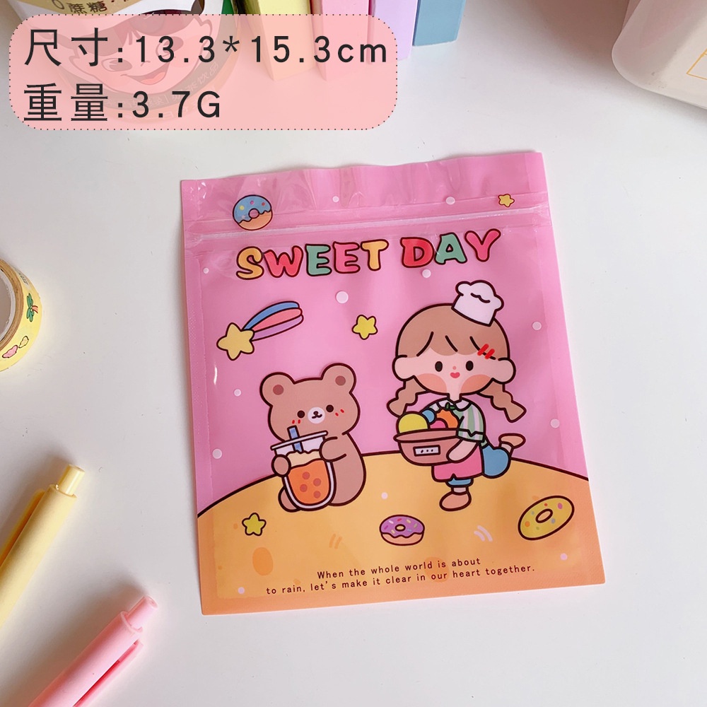 Túi đựng bánh kẹo kiểu hoạt hình Hàn Quốc sáng tạo