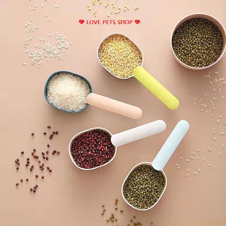 MUỖNG XÚC HẠT CHO CHÓ MÈO - LOVE PETS SHOP