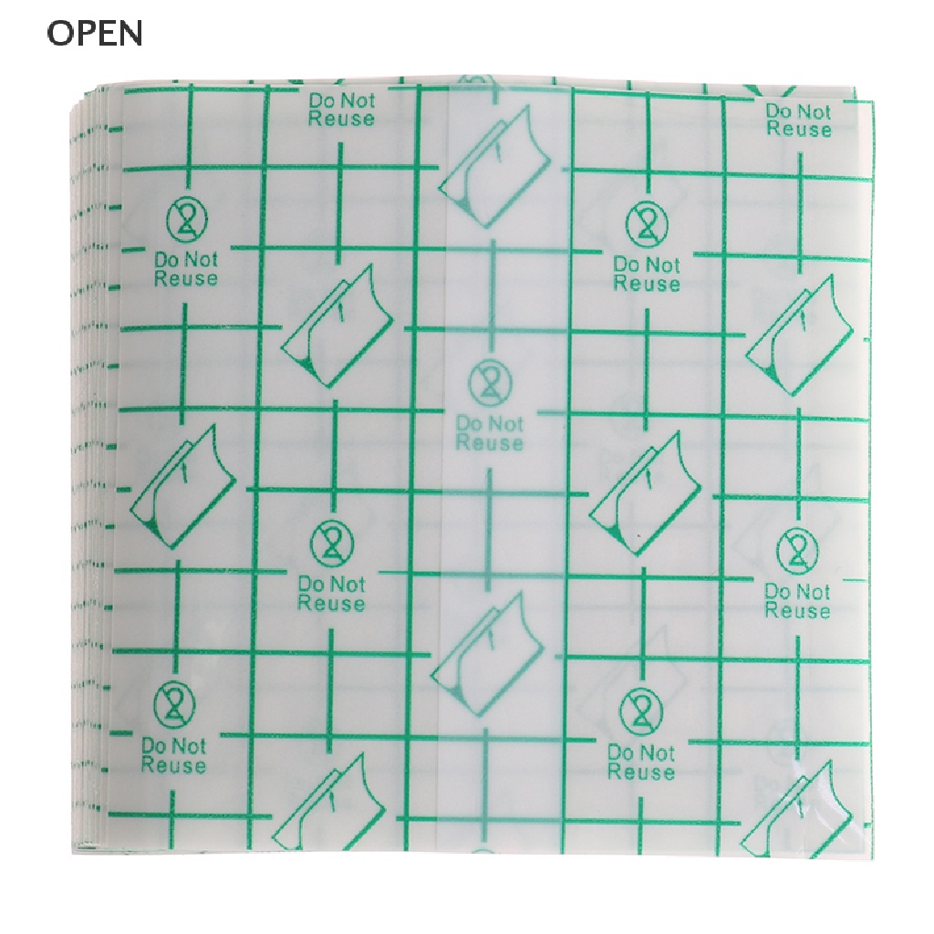 Op 100 Miếng PU Băng Keo Y Tế Chống Thấm Nước Dán Cố Định Vết Thương Trong Phòng Tắm my