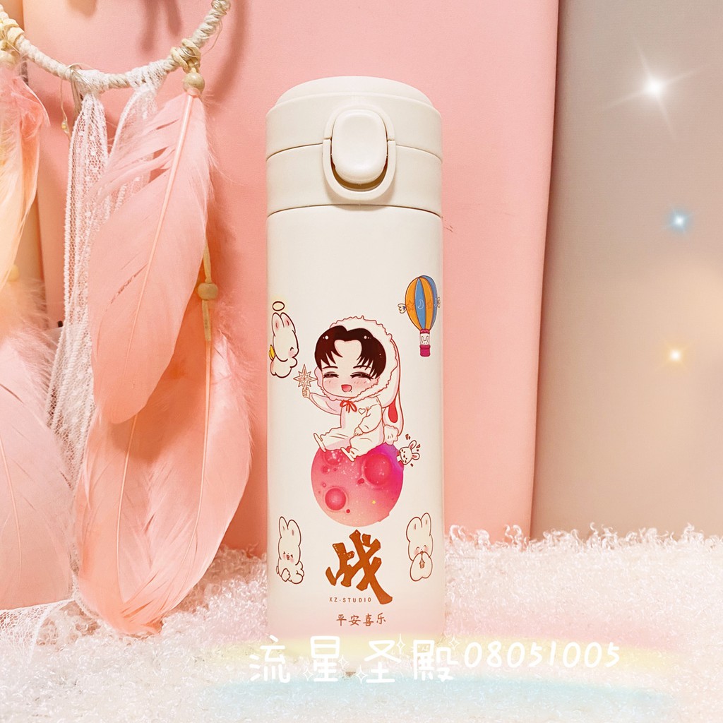 Bình giữ nhiệt in hình BÁC QUÂN NHÂT TIÊU