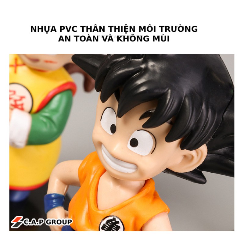 Mô hình Songoku chibi nhân vật Dragon Ball GT 7 Viên Ngọc Rồng - Kiểu 13 NV - 0XII