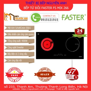 Bếp hỗn hợp điện từ FS MIX266
