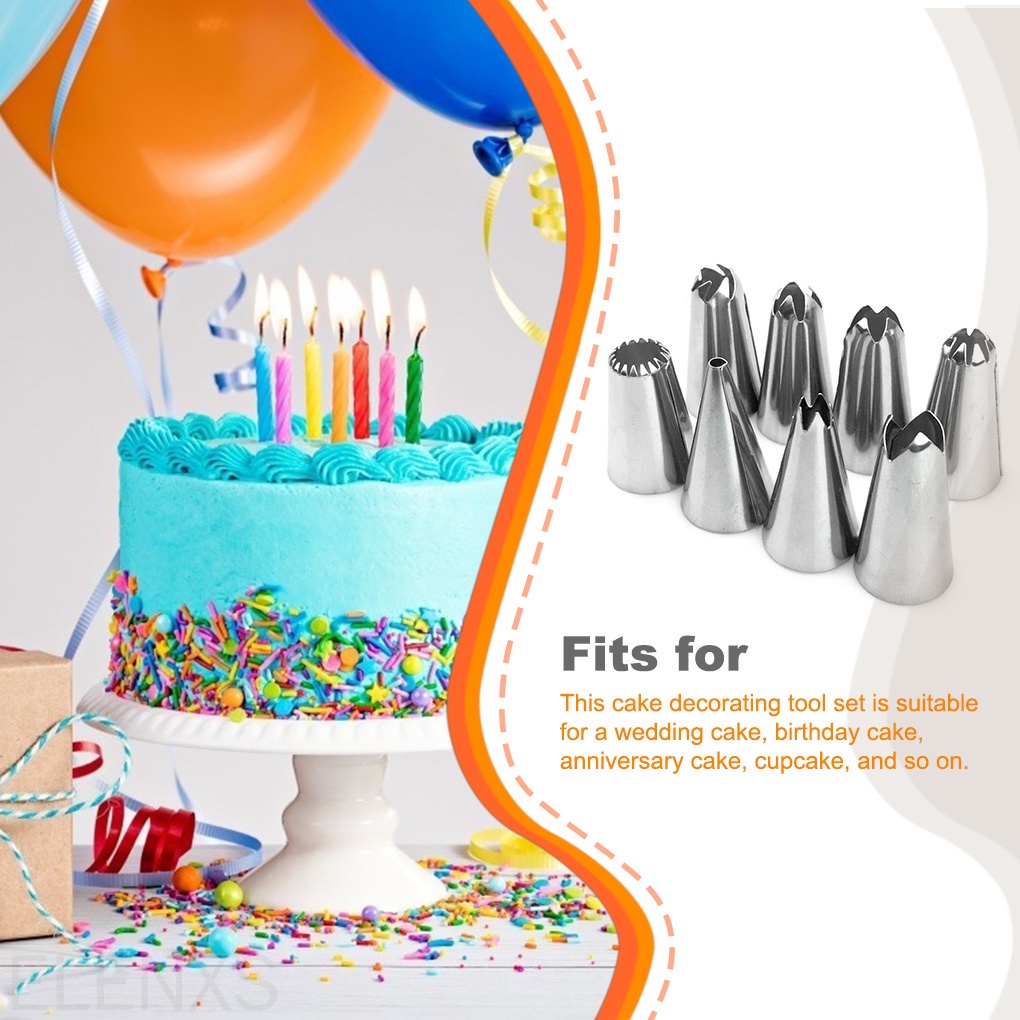 Bộ 14 đuôi bắt bông kem màu sắc ngẫu nhiên