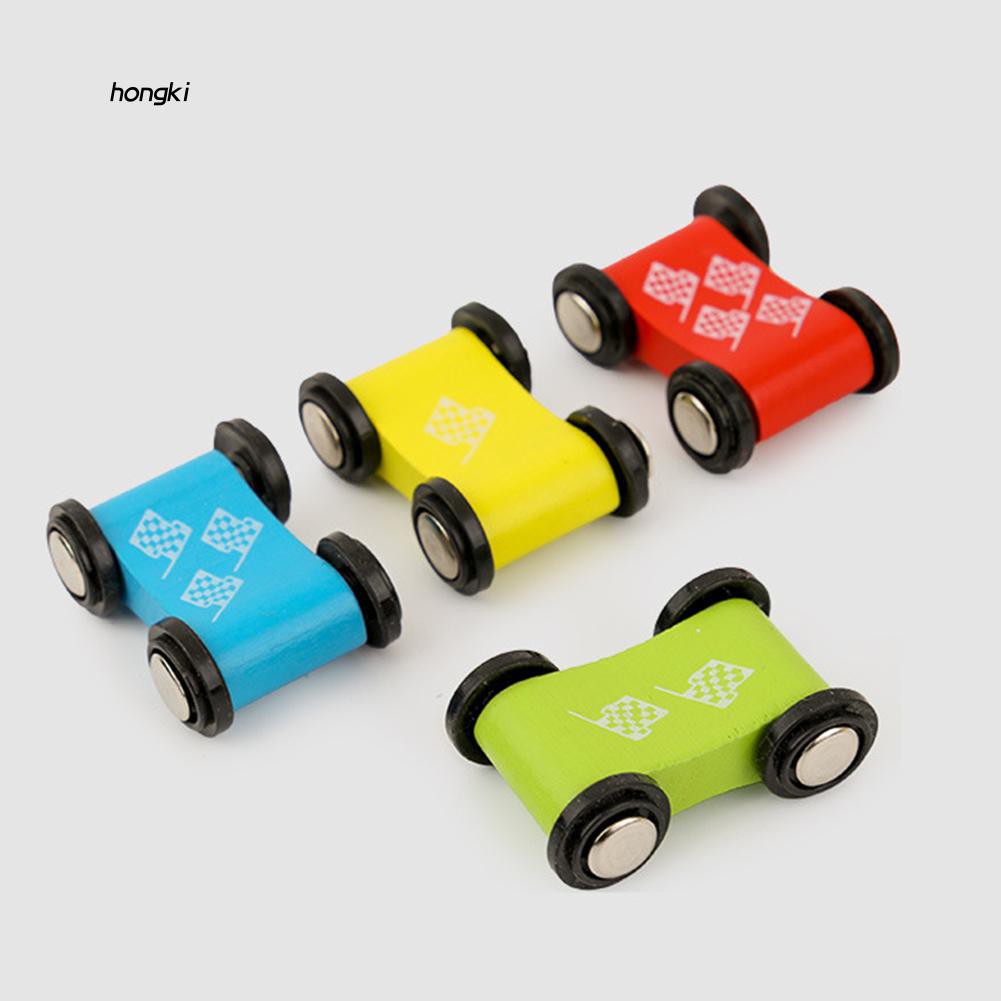 Mô hình đồ chơi lướt xe đua bằng gỗ tiện ích cho việc giáo dục trẻ em