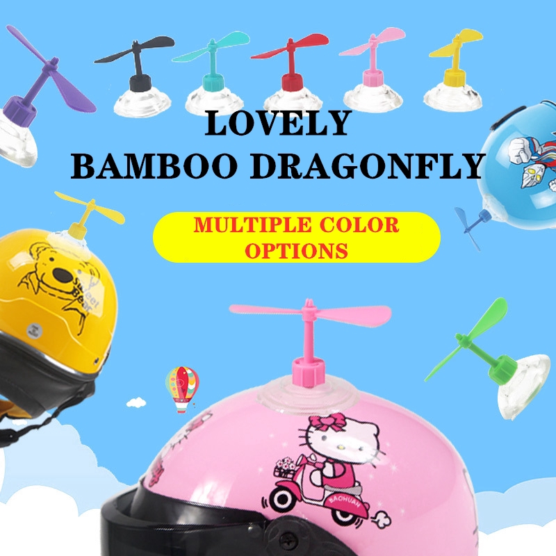 Phụ kiện chong chóng gắn mũ bảo hiểm xinh xắn cho bé