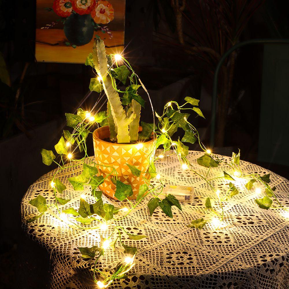 KUNHEV Dây Đèn LED Treo Trang Trí Ngoài Trời