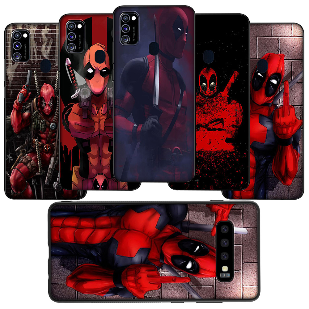 Samsung M51 A02s A31 A42 S21 S21s S30 5G Plus Ultra TPU Soft Silicone Case Casing Cover ZT104 Marvel movie Deadpool