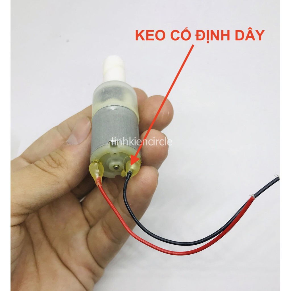 Motor mô tơ giảm tốc mini 3v - 5v tốc độ nhanh bánh răng kim loại - KG0005