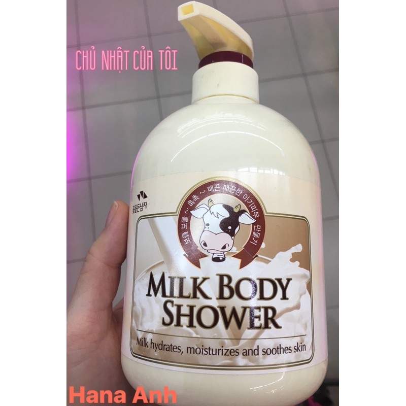 Sữa Tắm Con Bò Milk Care 800ml 【Sữa Tắm Bò 】