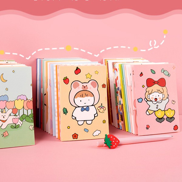 [Deal 1k] Sổ Tay mini 32 Trang Cute Dễ Thương - VPP THIÊN ÁI