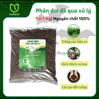  Phân dơi hữu cơ Minh Tâm nguyên chất 100% | Sấy khô và chiếu tia cực tím có giấy kiểm định 