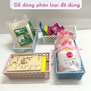 Khay Nhựa Đựng Vật Dụng Văn Phòng, Mỹ Phẩm, Linh Kiện Nhỏ Gọn - Khay Nhật Bản Lớn Việt Nhật