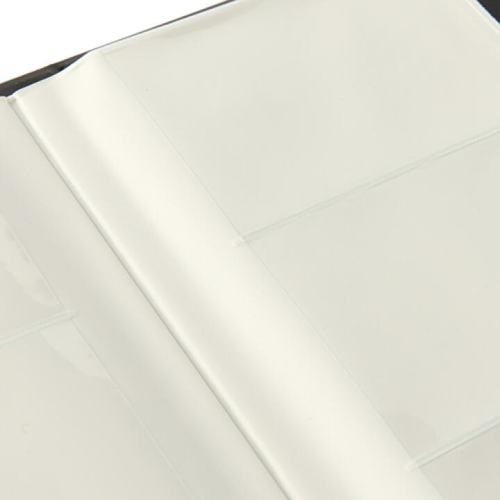 Binder Collect Book ARTBOX Hàn Quốc Đựng Ảnh Polaroid Photocard Nhãn Dán Bìa Vải Màu Đen 16 Sleeves