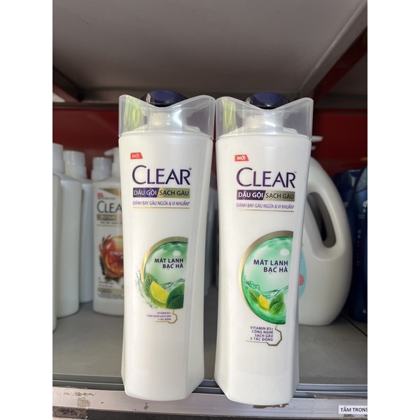 DẦU GỘI CLEAR BẠC HÀ 340g