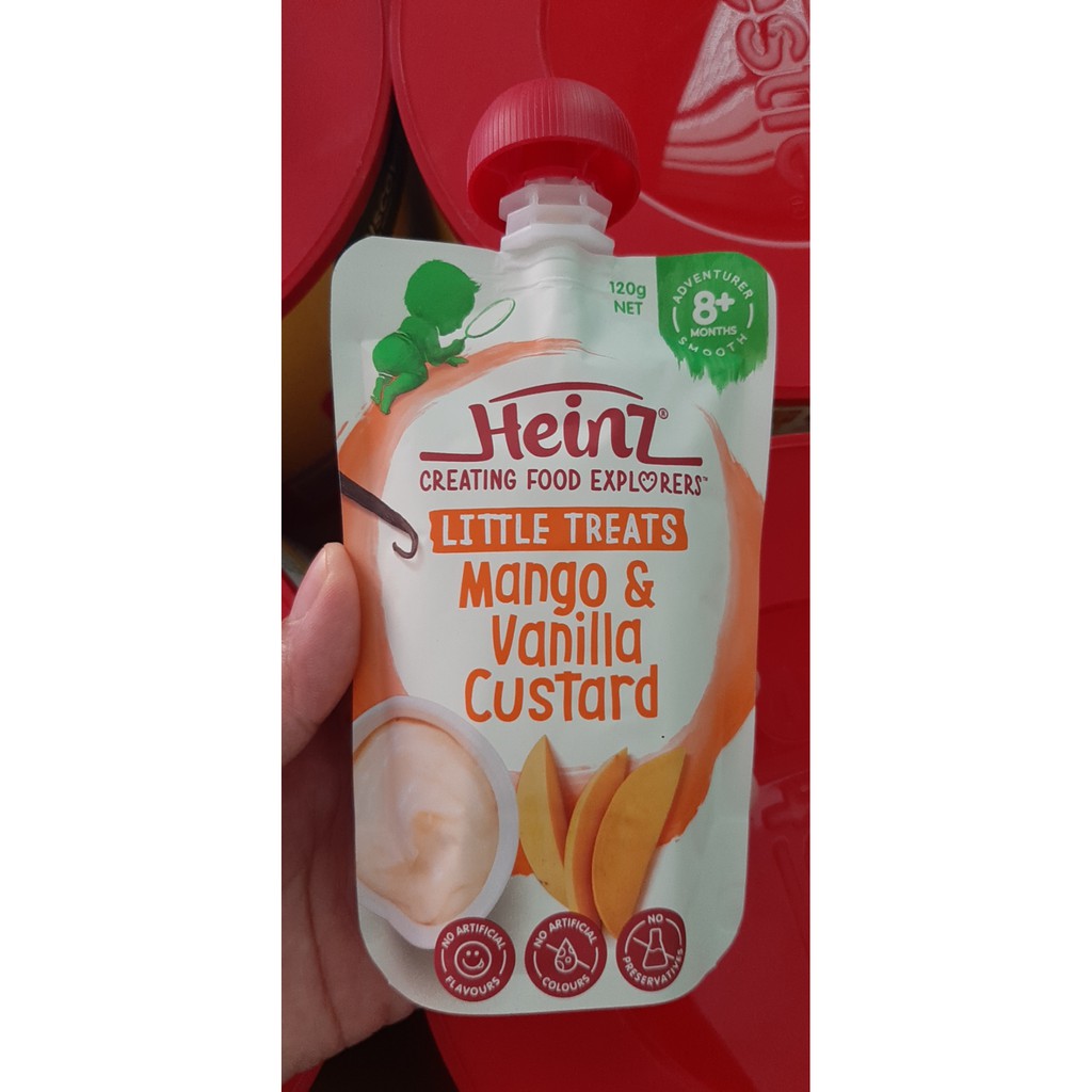 Váng sữa Heinz úc 120g date 2023