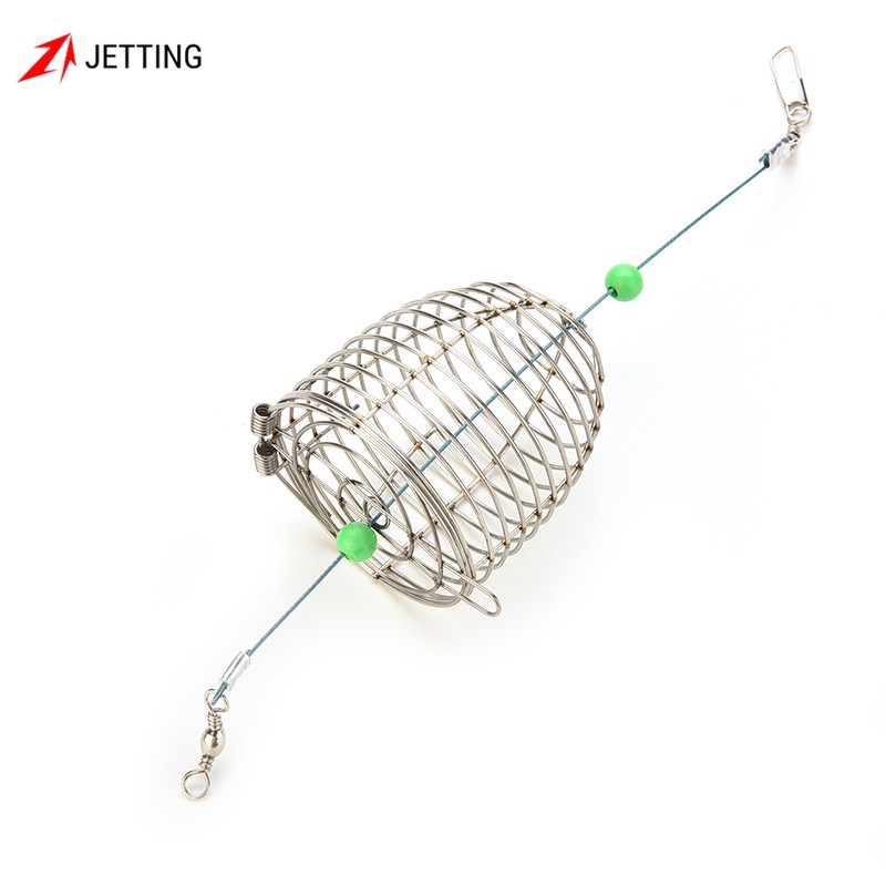 JETTING Lồng gắn mồi câu cá bằng thép không gỉ