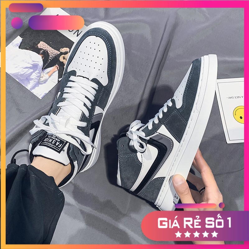 Giày nam cao cổ giày thể thao nam đẹp Sneakers nam trẻ trung giày nam thể thao giá rẻ