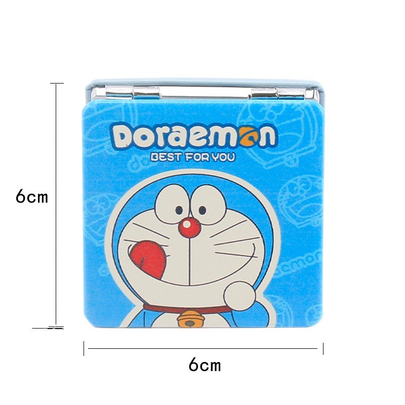 Gương Gấp Da Pu Bỏ Túi Doremon Doremon