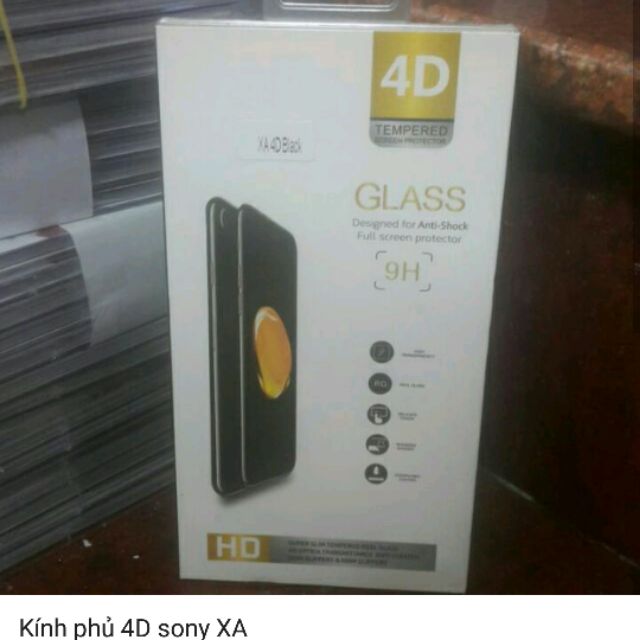Kính full 4D sony XA