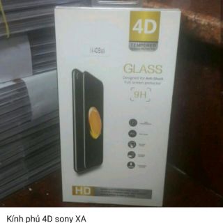 Kính full 4D sony XA