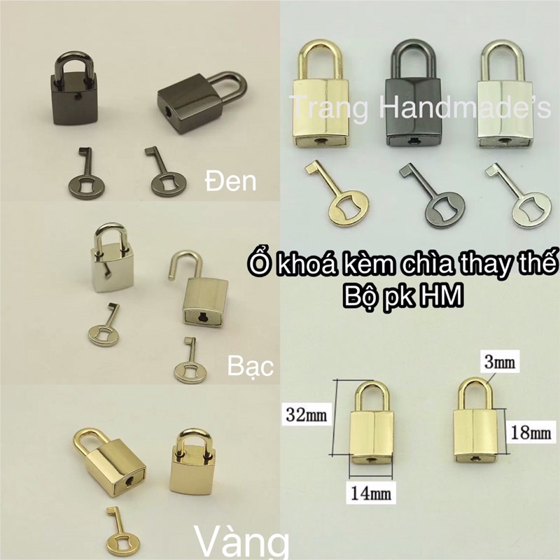 Bộ khoá HM 8 chi tiết