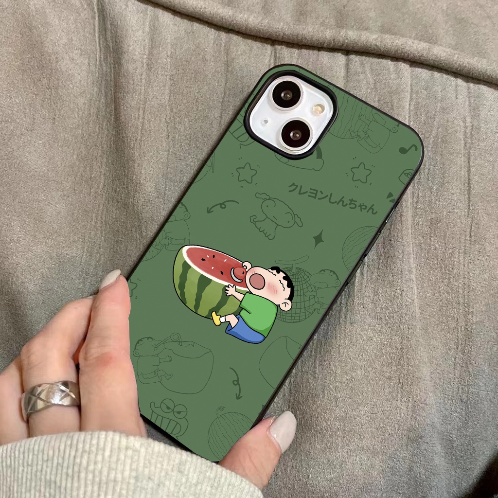 Ốp Lưng Nano Chống Vỡ Shinchan Dành Cho 13ProMax 12ProMax 11ProMax X XSMAX Fukishop