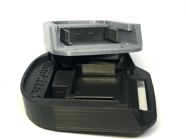 Chân đế  pin makita có tiếp điểm 14.4v - 18v