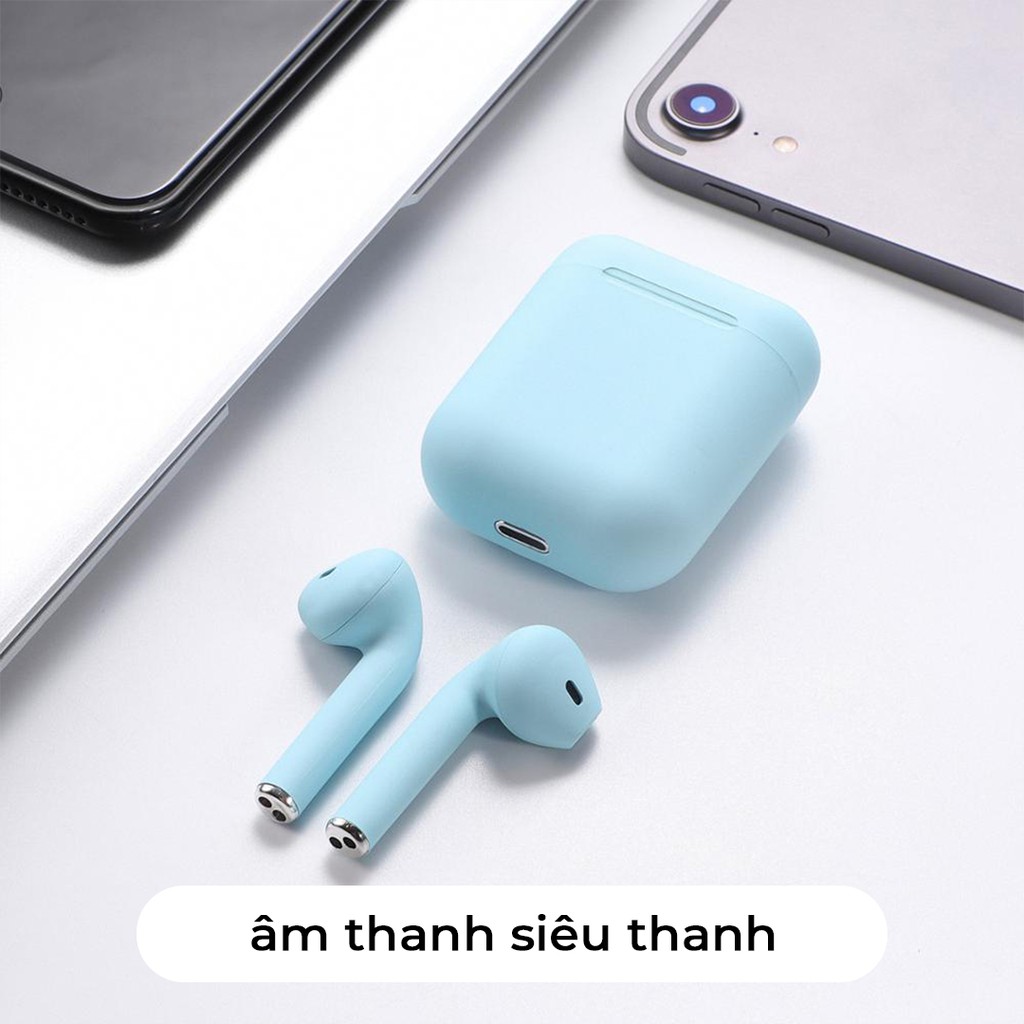 【EP-I12】Tai nghe Bluetooth i12 5.0 cảm ứng vân tay cực nhạy, âm thanh lôi cuốn