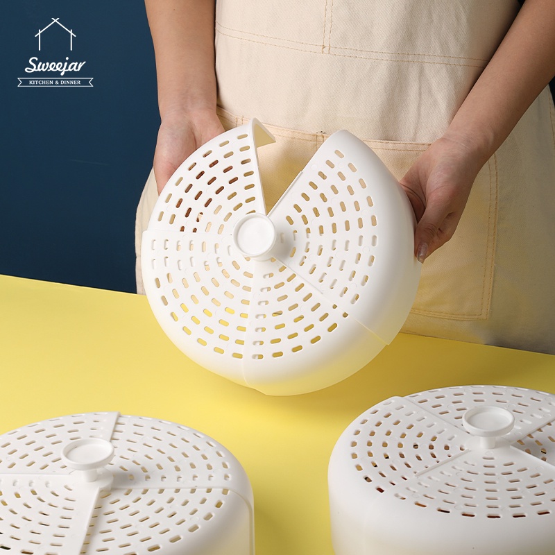 Sweejar Lồng Bàn Đậy Thức Ăn Chống Côn Trùng Thoáng Khí Có Thể Gấp Gọn Bằng PP