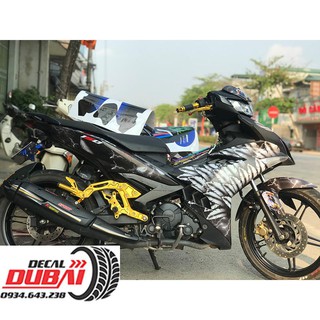 Tem Trùm Exciter 150 Đại Bàng Đen