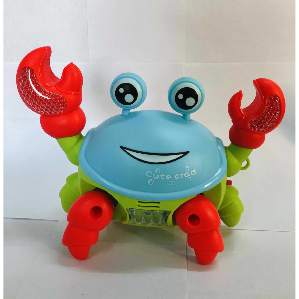 Đồ chơi trẻ em con cua phát nhạc chạy pin cho bé