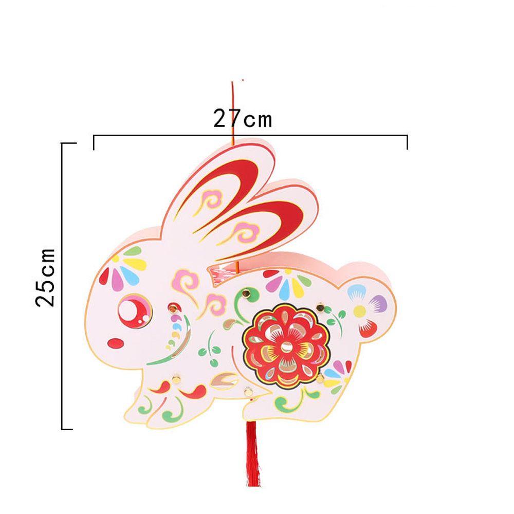 YIYU Lồng Đèn Thủ Công Dạ Quang Dễ Thương Phong Cách Trung Hoa Cổ Điển