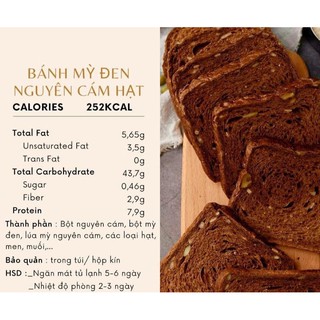 BÁNH MÌ ĐEN NGUYÊN CÁM