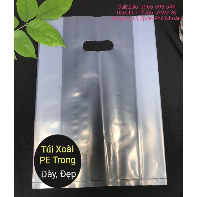 Túi hột xoài trong suốt / túi xoài PE | dùng đựng đồ sang trọng ( 500g/1kg )