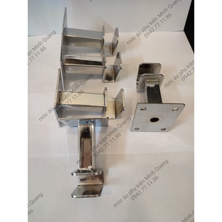 Cốc đỡ thanh inox,cốc đỡ đóng tường, phụ kiện cho shop thời trang