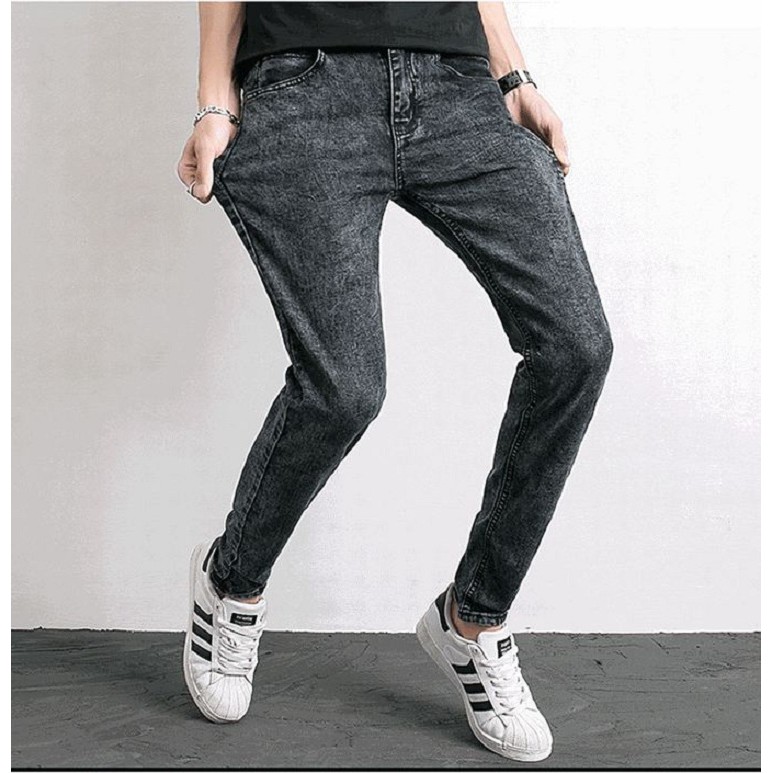 Quần jeans nam dáng côn ⛔FREE SHIP⛔ Quần Rin bò nam màu xám | BigBuy360 - bigbuy360.vn