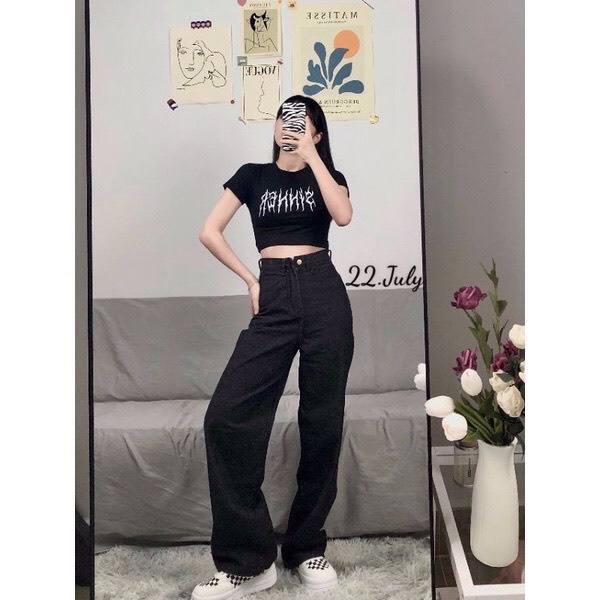 Áo croptop ESTINI Sinner Uzzang Freesize Dưới 55kg - NY04