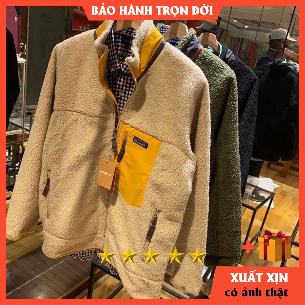 Áo khoác lông cừu PATAGONIA CLASSIC RETRO X⚡️ [ giá Web 15 triệu ]⚡️